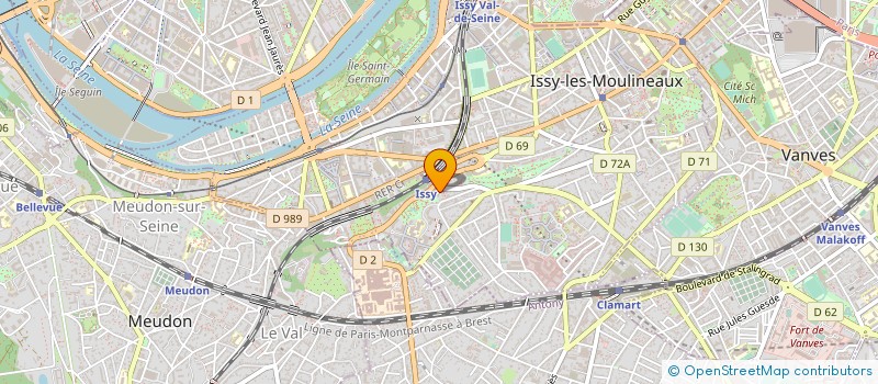 localisation de l'entreprise MADAME YANSHU ZHENG à ISSY-LES-MOULINEAUX