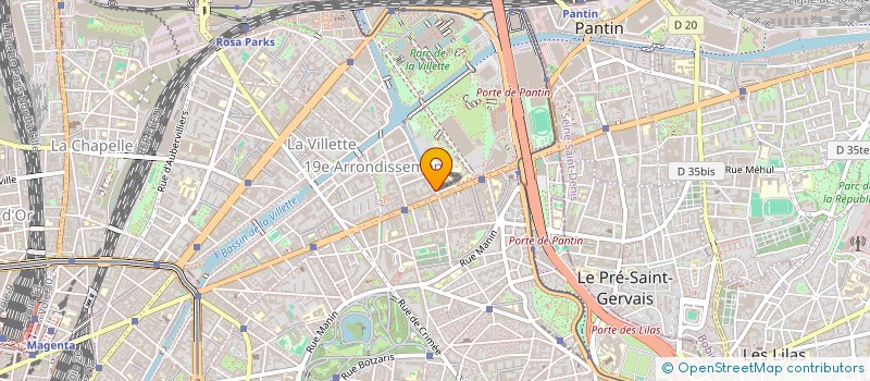 localisation de l'entreprise MADAME YAPING ZHONG  PARIS