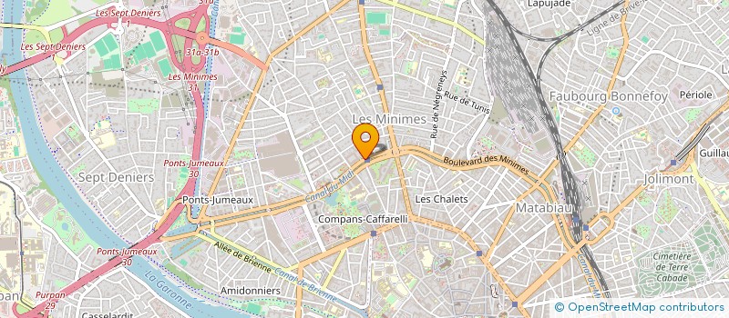 localisation de l'entreprise MADAME YARA AWAD  TOULOUSE