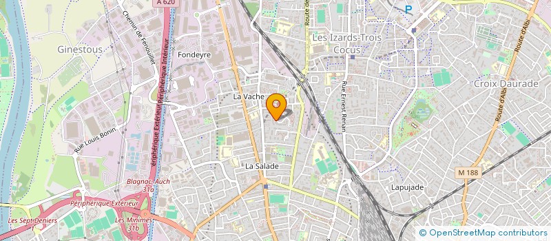 localisation de l'entreprise MADAME YARA JAMALEDDINE à TOULOUSE