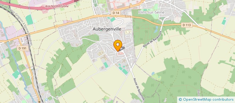 localisation de l'entreprise MADAME YARAM M'BASSIDJE  AUBERGENVILLE