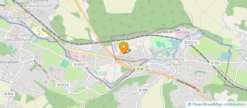 localisation de l'entreprise MADAME YAREN TUNA à SAINT-REMY-SUR-AVRE