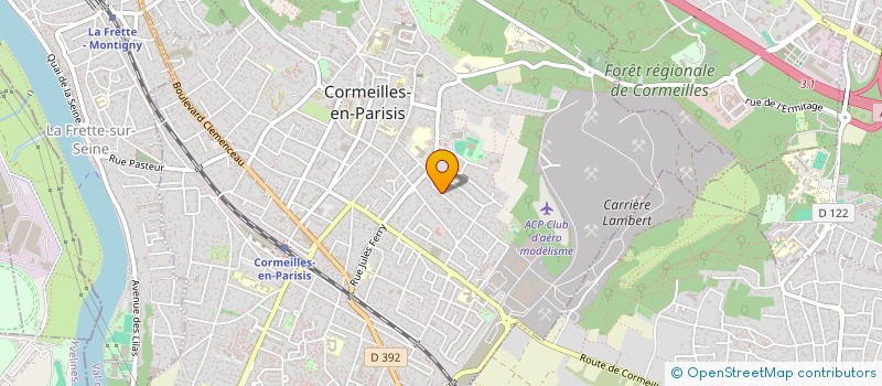 localisation de l'entreprise MADAME YAROSLAVA MOROZ  CORMEILLES-EN-PARISIS