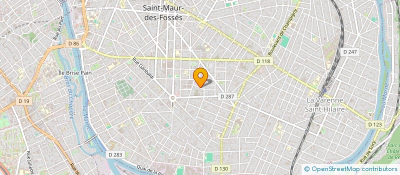 localisation de l'entreprise MADAME YASAMAN MONTESINOS à SAINT-MAUR-DES-FOSSES