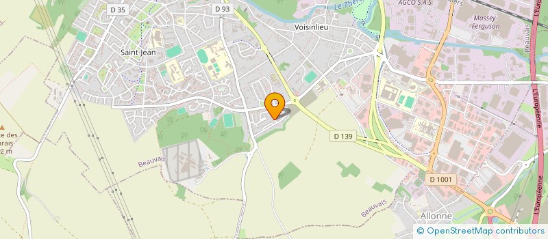 localisation de l'entreprise MADAME YASAR KARAGOZ  BEAUVAIS