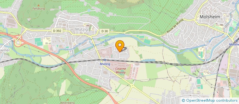 localisation de l'entreprise MADAME YASAR KOCAS  MUTZIG