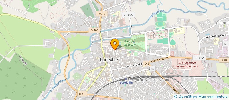 localisation de l'entreprise MADAME YASEMIN EPIK  LUNEVILLE