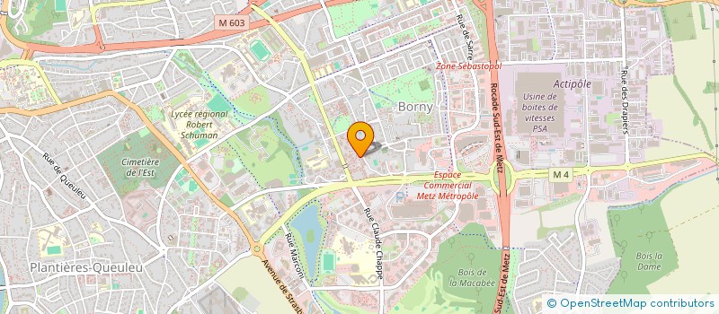 localisation de l'entreprise MADAME YASEMIN ISIK  METZ