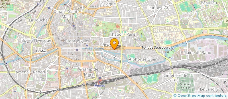 localisation de l'entreprise MADAME YASEMIN KUBULAN à RENNES