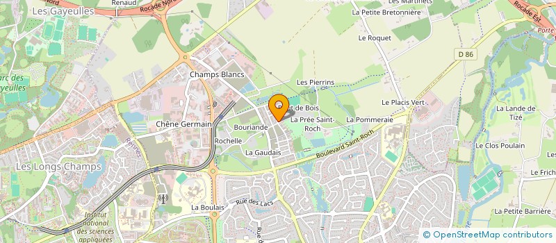 localisation de l'entreprise MADAME YASEMIN TUKENMEZ  CESSON-SEVIGNE