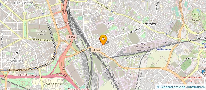 localisation de l'entreprise MADAME YASMEEN TIZGUI à LILLE