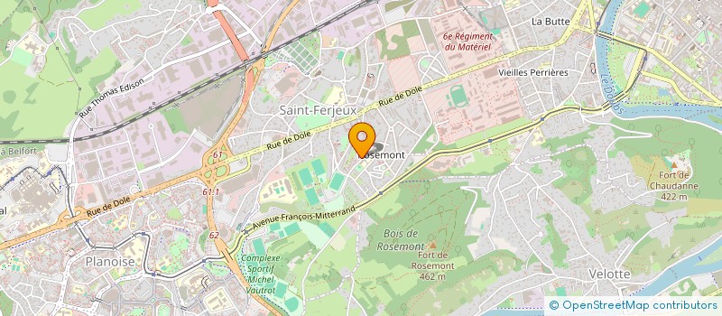 localisation de l'entreprise MADAME YASMIEN SAEED  BESANCON