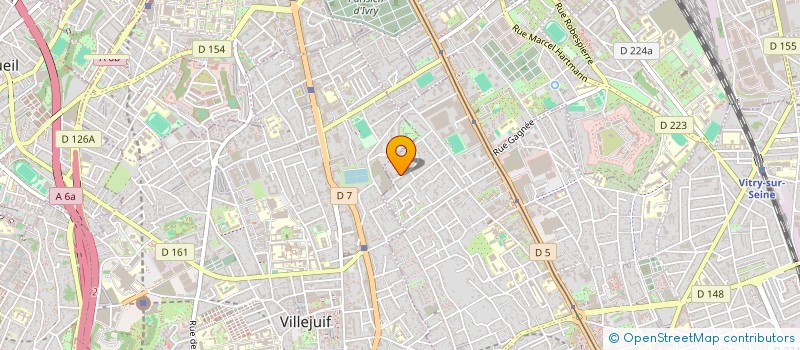 localisation de l'entreprise MADAME YASMIN AKPLOGAN  VITRY-SUR-SEINE