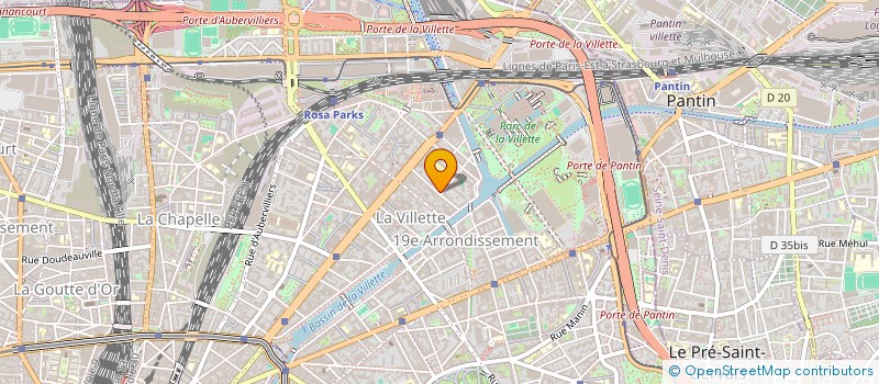 localisation de l'entreprise MADAME YASMIN HAJ  PARIS