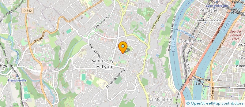 localisation de l'entreprise MADAME YASMINA ACHAICHI à SAINTE-FOY-LES-LYON