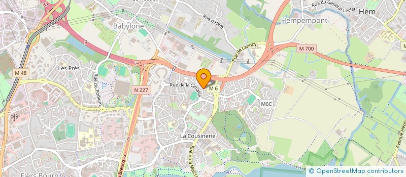 localisation de l'entreprise MADAME YASMINA AINOUCHE à VILLENEUVE-D'ASCQ