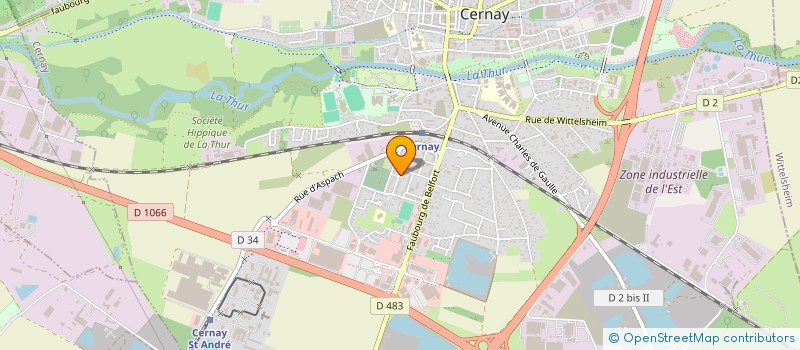 localisation de l'entreprise MADAME YASMINA AIT ABBA  CERNAY