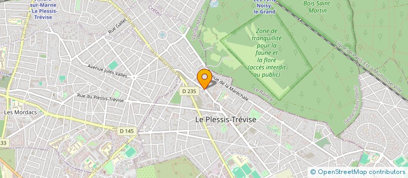 localisation de l'entreprise MADAME YASMINA AKICHOUH ZARIOH  LE PLESSIS-TREVISE