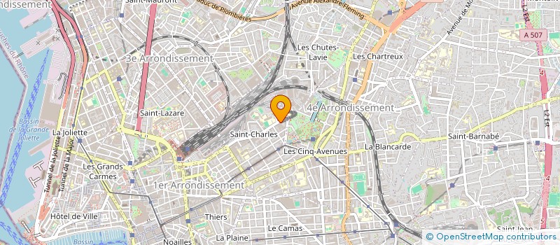 localisation de l'entreprise MADAME YASMINA ALI YAHIA à MARSEILLE