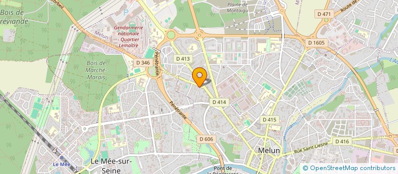 localisation de l'entreprise MADAME YASMINA AOUNESTE à MELUN