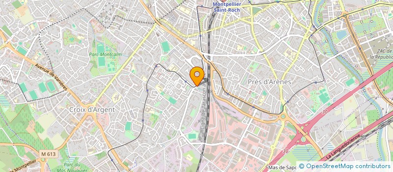 localisation de l'entreprise MADAME YASMINA BACHIKH à MONTPELLIER