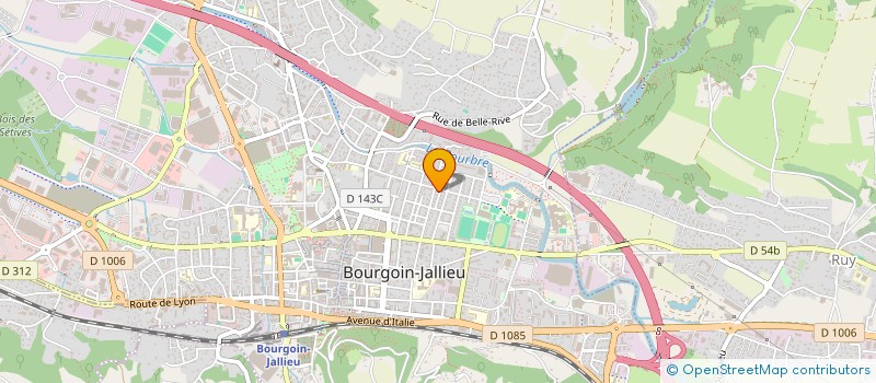 localisation de l'entreprise MADAME YASMINA BALOUMA à BOURGOIN-JALLIEU