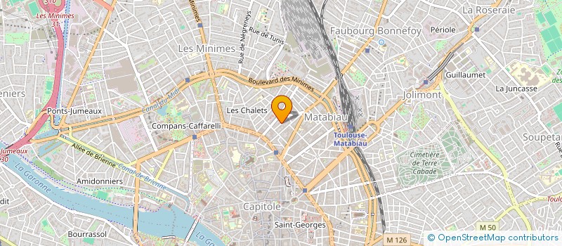 localisation de l'entreprise MADAME YASMINA BEKHEDDA à TOULOUSE