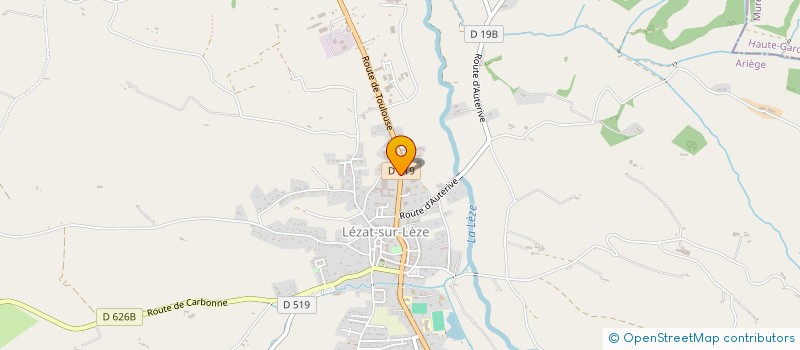 localisation de l'entreprise MADAME YASMINA BELKEBIR à LEZAT-SUR-LEZE