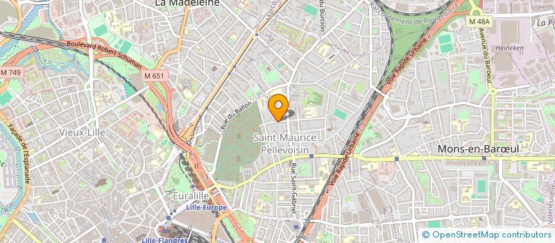 localisation de l'entreprise MADAME YASMINA BELMOKHTAR  LILLE