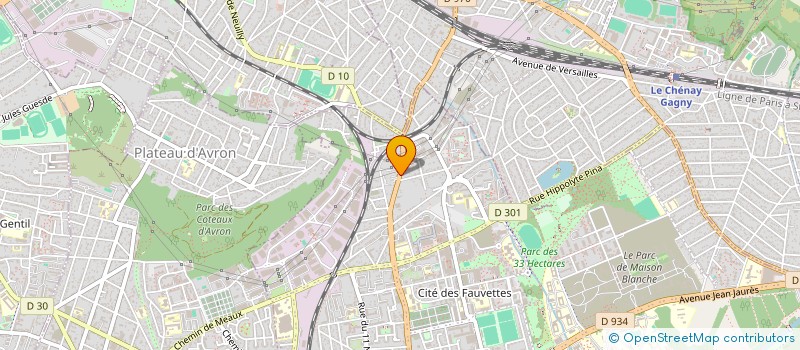 localisation de l'entreprise MADAME YASMINA BENFAID à NEUILLY-SUR-MARNE