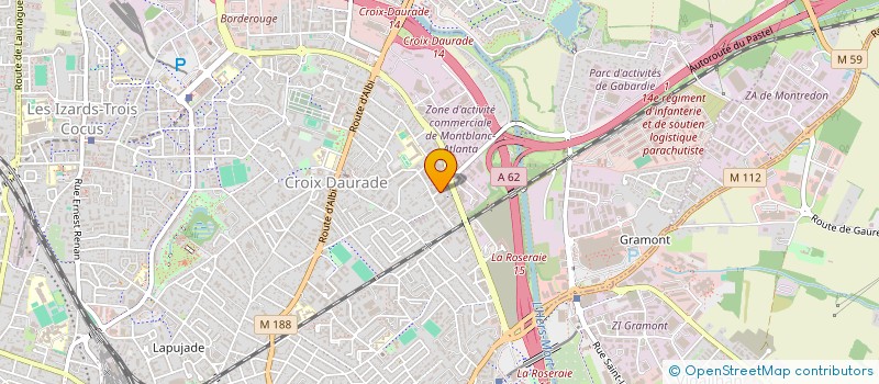 localisation de l'entreprise MADAME YASMINA BENKOUAR à TOULOUSE