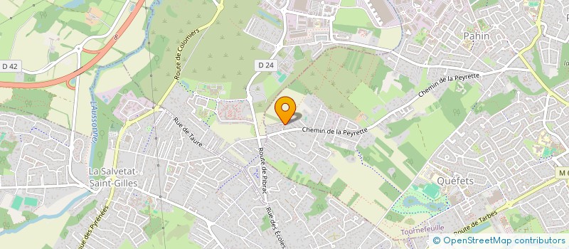 localisation de l'entreprise MADAME YASMINA BENSALAH  TOURNEFEUILLE