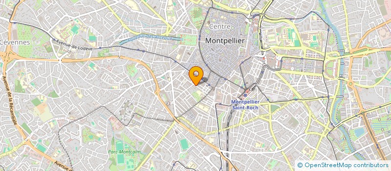 localisation de l'entreprise MADAME YASMINA BERRAZOUANE à MONTPELLIER