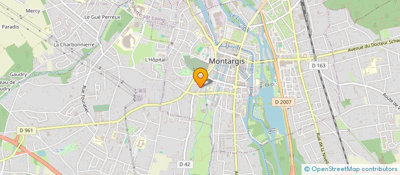 localisation de l'entreprise MADAME YASMINA BOUMAZA à MONTARGIS