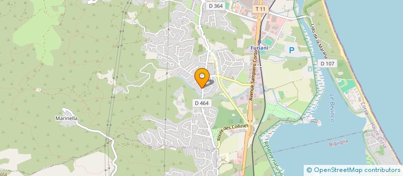 localisation de l'entreprise MADAME YASMINA BOUNA  FURIANI