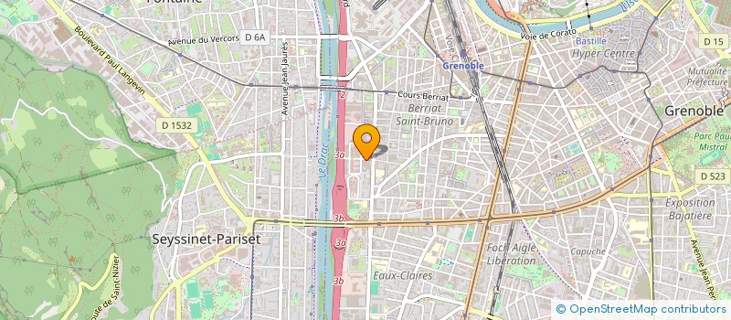 localisation de l'entreprise MADAME YASMINA BOUSEIDA à GRENOBLE