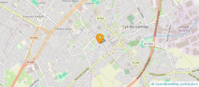 localisation de l'entreprise MADAME YASMINA BOUTIYARZIST  HEM