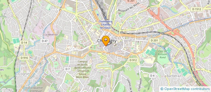 localisation de l'entreprise MADAME YASMINA BRAHIMI à CHAMBERY