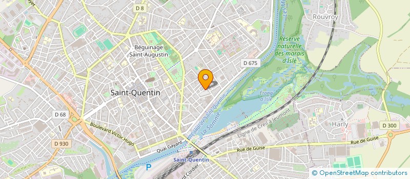 localisation de l'entreprise MADAME YASMINA DIERS à SAINT-QUENTIN