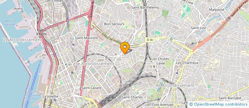 localisation de l'entreprise MADAME YASMINA ERRAFASS à MARSEILLE