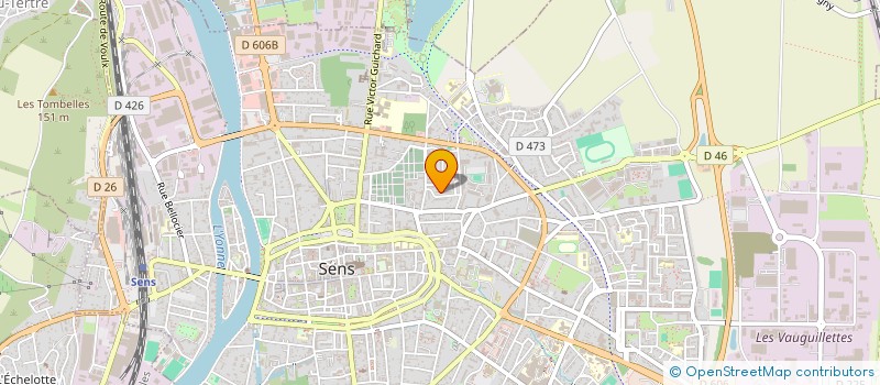 localisation de l'entreprise MADAME YASMINA FAYCAL  SENS