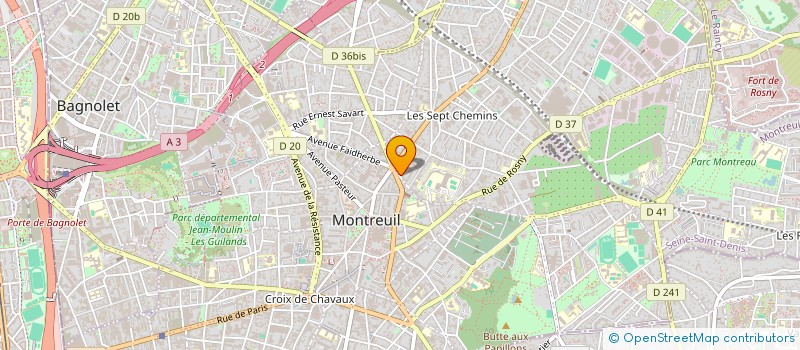 localisation de l'entreprise MADAME YASMINA GHARNAOUTI à MONTREUIL