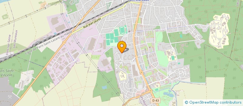 localisation de l'entreprise MADAME YASMINA GHIAT à LES MUREAUX