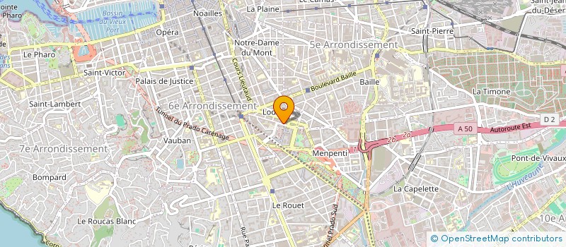 localisation de l'entreprise MADAME YASMINA GHOUAFRIA  MARSEILLE