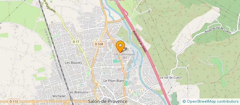 localisation de l'entreprise MADAME YASMINA IFARSIOUNE  SALON-DE-PROVENCE