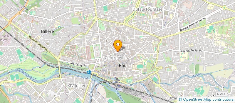 localisation de l'entreprise MADAME YASMINA ISSEINI à PAU