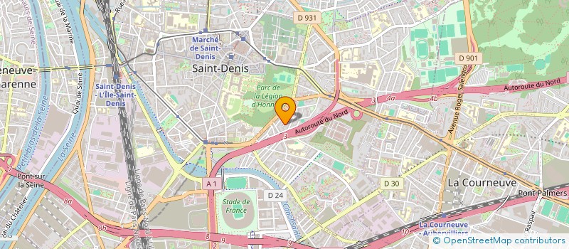 localisation de l'entreprise MADAME YASMINA KHELIL à SAINT-DENIS