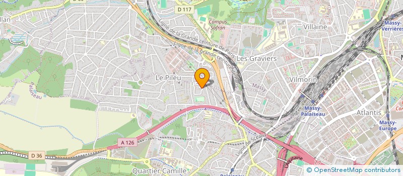 localisation de l'entreprise MADAME YASMINA KROUCHI à PALAISEAU