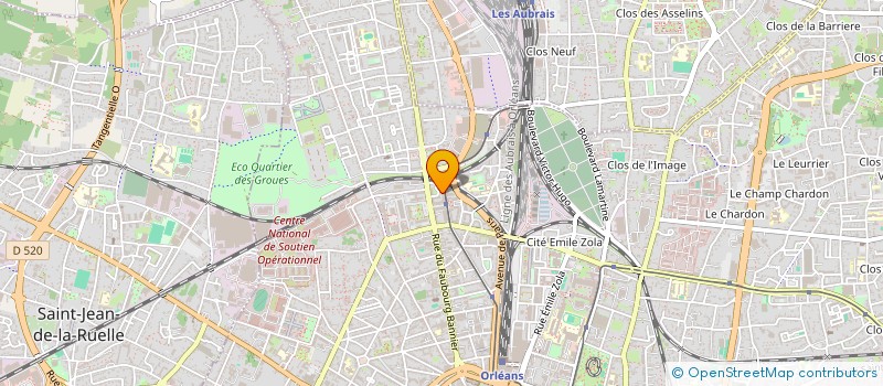 localisation de l'entreprise MADAME YASMINA MAIZA  ORLEANS