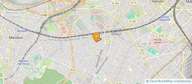 localisation de l'entreprise MADAME YASMINA MEZAOUI à CLAMART